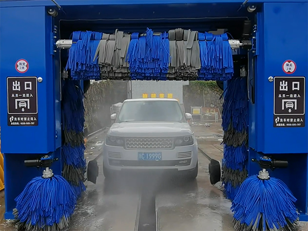 智能洗車機(jī)KW-07LF洗車過程